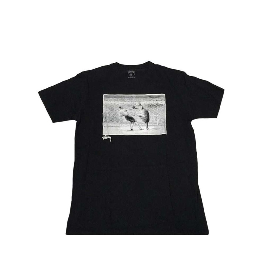 Heritage * | Stussy Sc Authentic X Huf Black Tee Xxx Anniversary 0900053 Discount