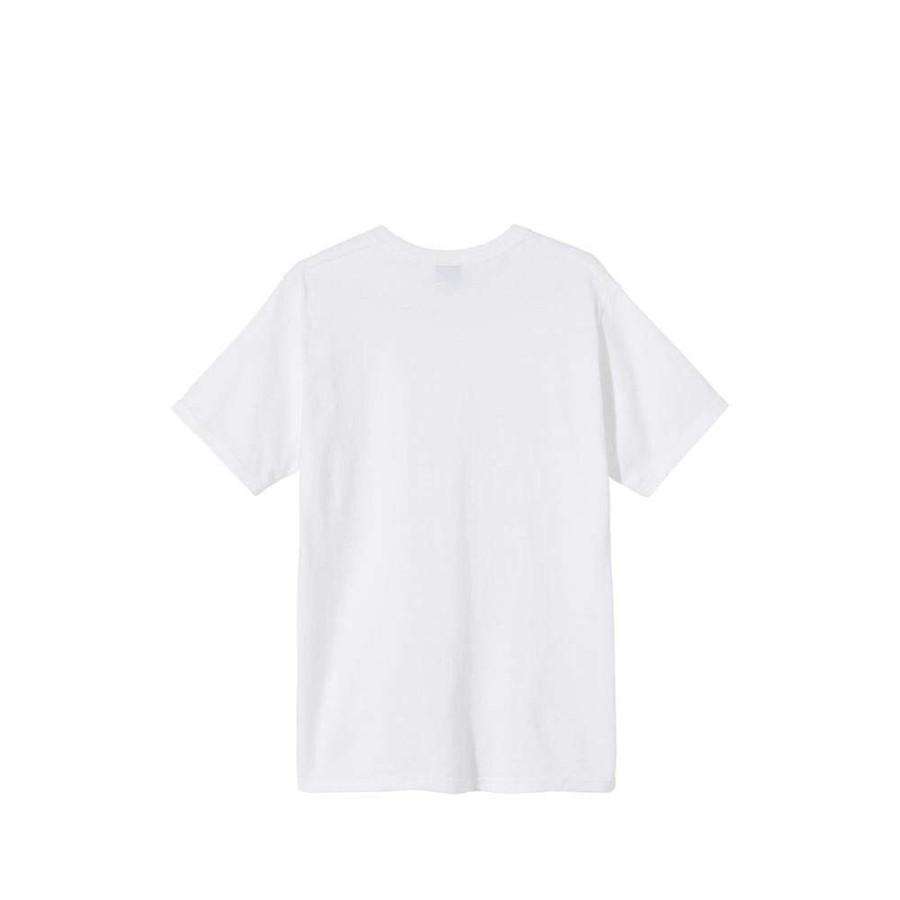 T-Shirts & Polo * | Stussy Rollin' Tee White 1904580 Sale