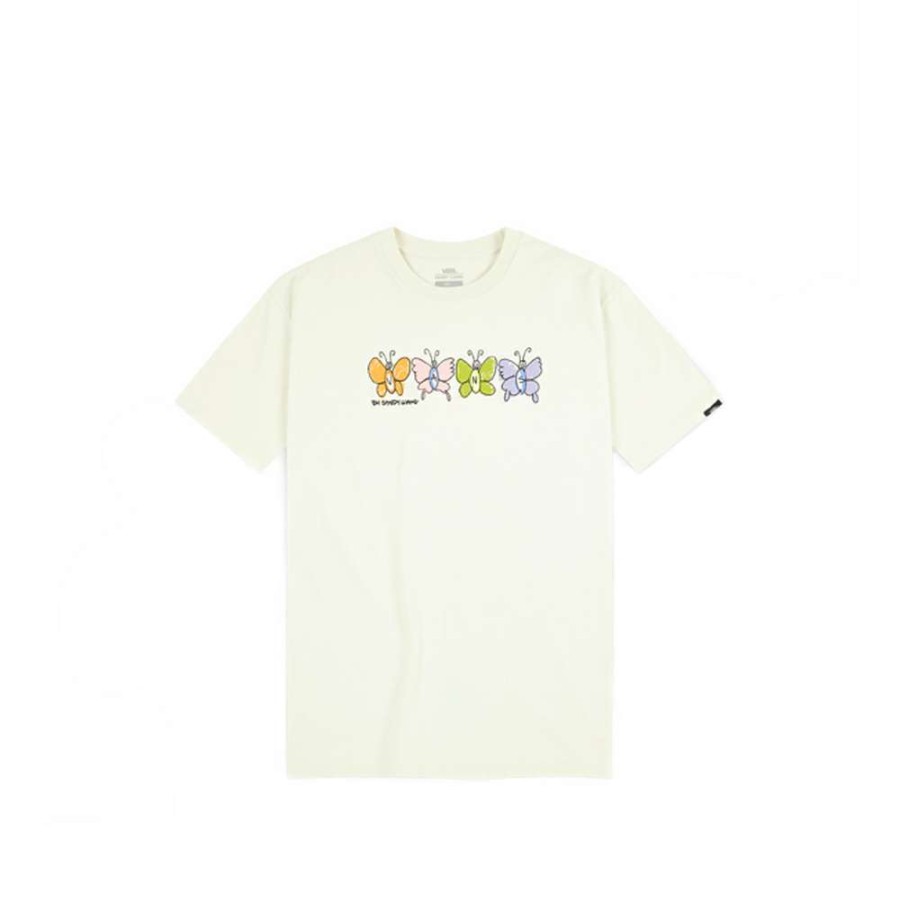 T-Shirts & Polo * | Vans X Sandy Liang Ss T-Shirt Antique White Vn0A7Sdt3Ks1 Promotion