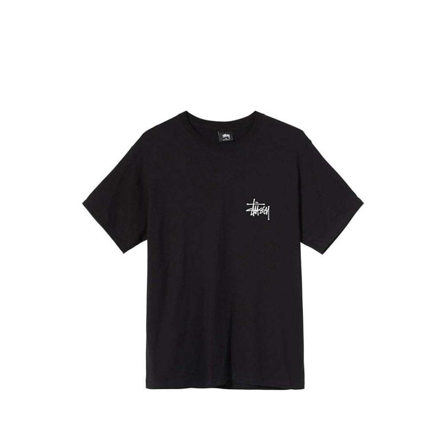 T-Shirts & Polo * | Stussy Peace Pot Tee Black 1904578 Discount