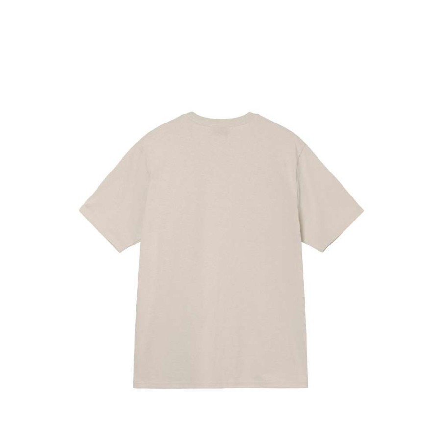 T-Shirts & Polo * | Stussy Split Oval Tee Smoke 1904768 Promotion