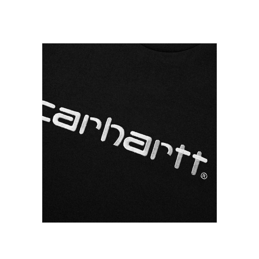 T-Shirts & Polo * | Carhartt Wip S/S Carhartt Tricol T-Shirt Dark Navy I028359-1C-00 Promotion