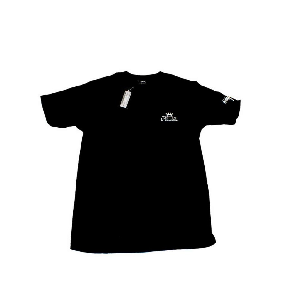 Heritage * | Stussy X Pay Jay J Dilla Collage T-Shirt Short Sleeve Black Discount