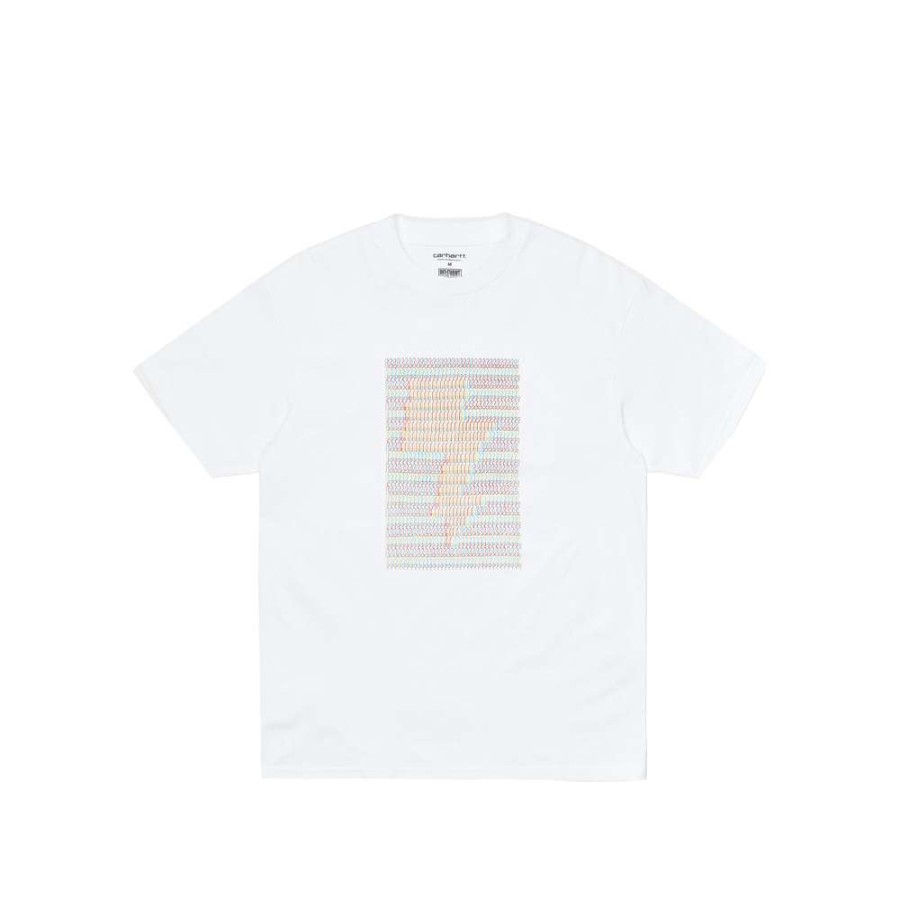 T-Shirts & Polo * | Carhartt Wip X Dfa Records S/S T-Shirt White I029367-7 Promotion