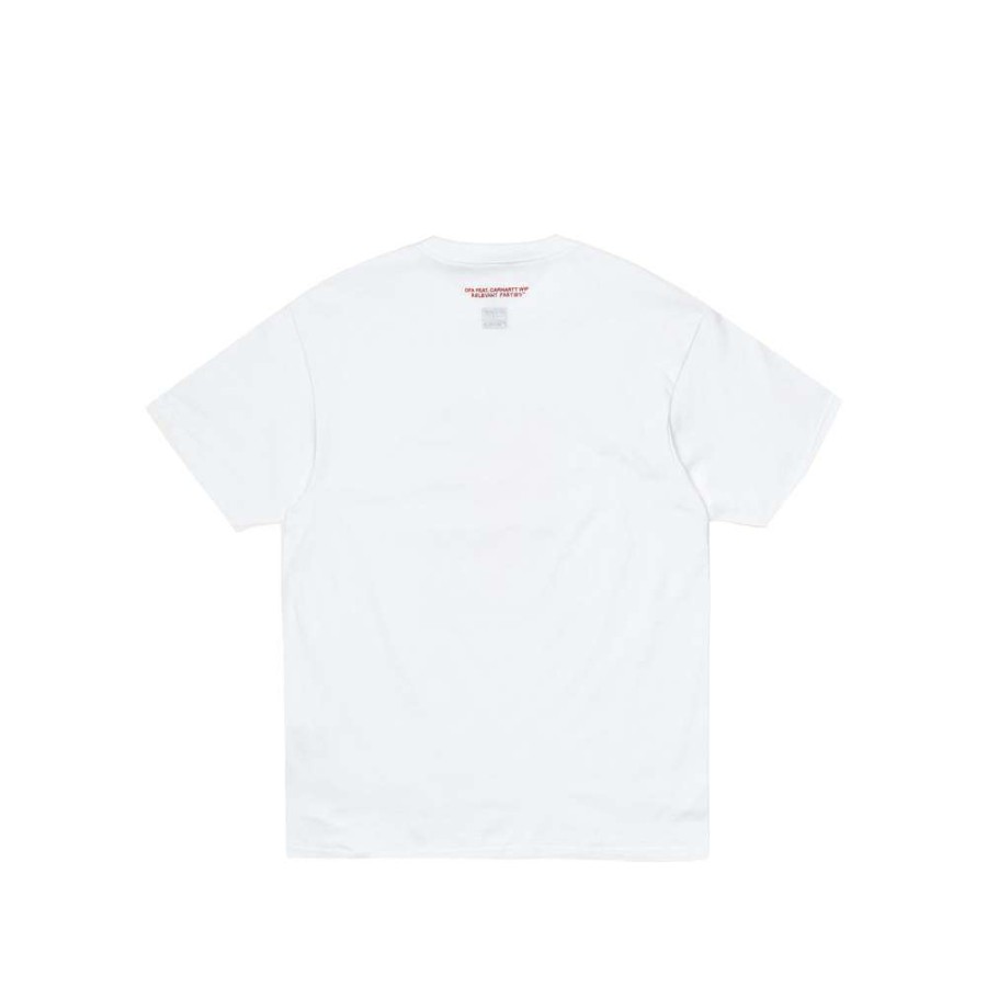 T-Shirts & Polo * | Carhartt Wip X Dfa Records S/S T-Shirt White I029367-7 Promotion