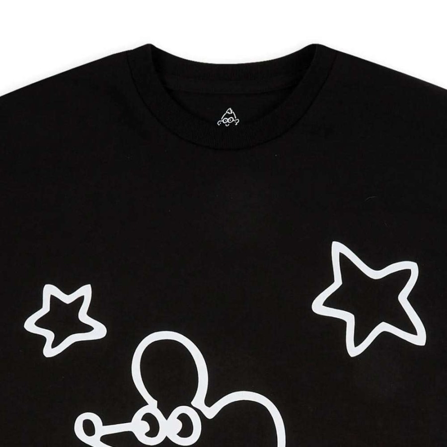 T-Shirts & Polo * | Diamond Supply Co. X Keith Haring Skating Tee Black Short Sleeve Discount