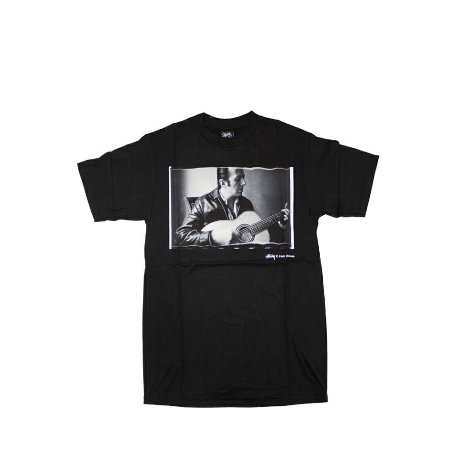 Heritage * | Stussy Black Sc Ss Josh Cheuse Summer Play Tee Limited Edition Sbsc1901533 Promotion