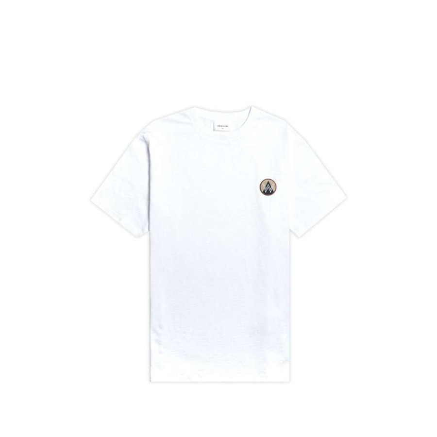 T-Shirts & Polo * | Wood Wood Slater T-Shirt Bright White 11935705-2469 Sale