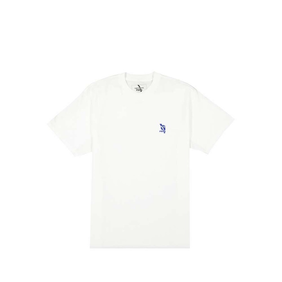 Heritage * | Fela Kuti X Carhartt Wip S/S Power Vagabonds T-Shirt White I026847-3 Discount