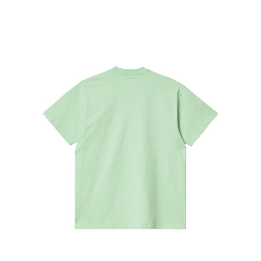 T-Shirts & Polo * | Carhartt Wip S/S Spirit T-Shirt Pale Spearmint I030186-22 Promotion