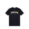 T-Shirts & Polo * | Thrasher Intro Burner T-Shirt Black Discount