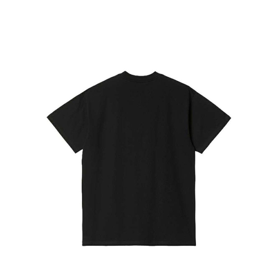 T-Shirts & Polo * | Carhartt Wip S/S Bookcover T-Shirt Black I030205-1 Discount