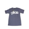 Heritage * | Stussy Stu30 Skull Tee Navy Heather Limited Edition Discount