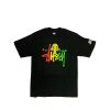 Heritage * | Stussy X Eric Elms Sc Kilroy Rasta Stock Black Tee Limited Edition Sale