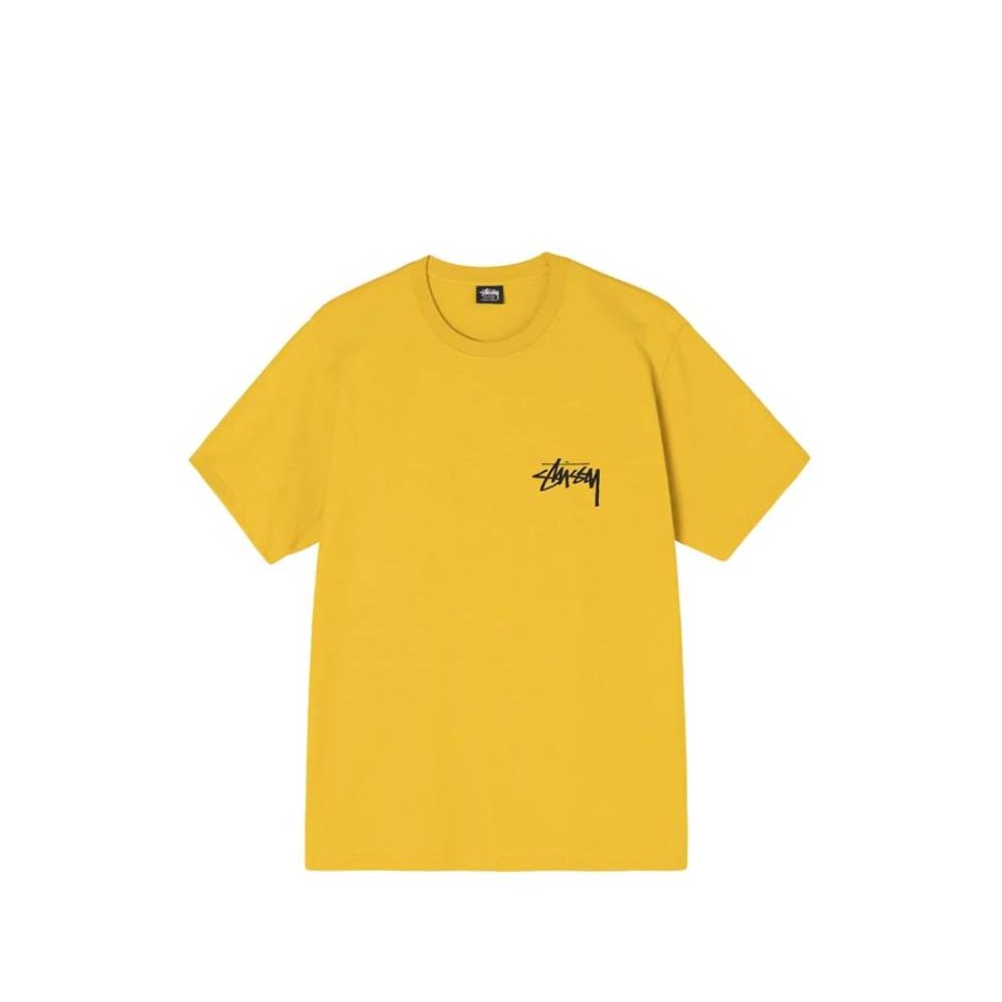 T-Shirts & Polo * | Stussy Energy Tee Honey 1904740 Sale