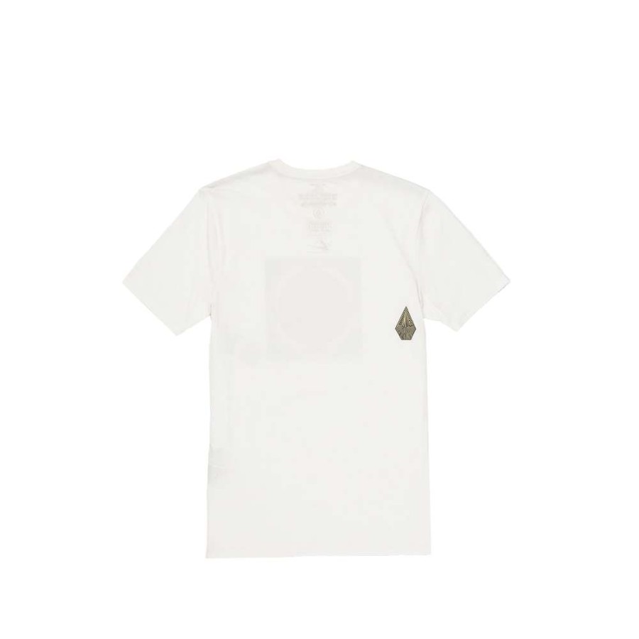 T-Shirts & Polo * | Volcom T Hooper Fa Glimmer S/S T-Shirt Cloud A5012210 Discount