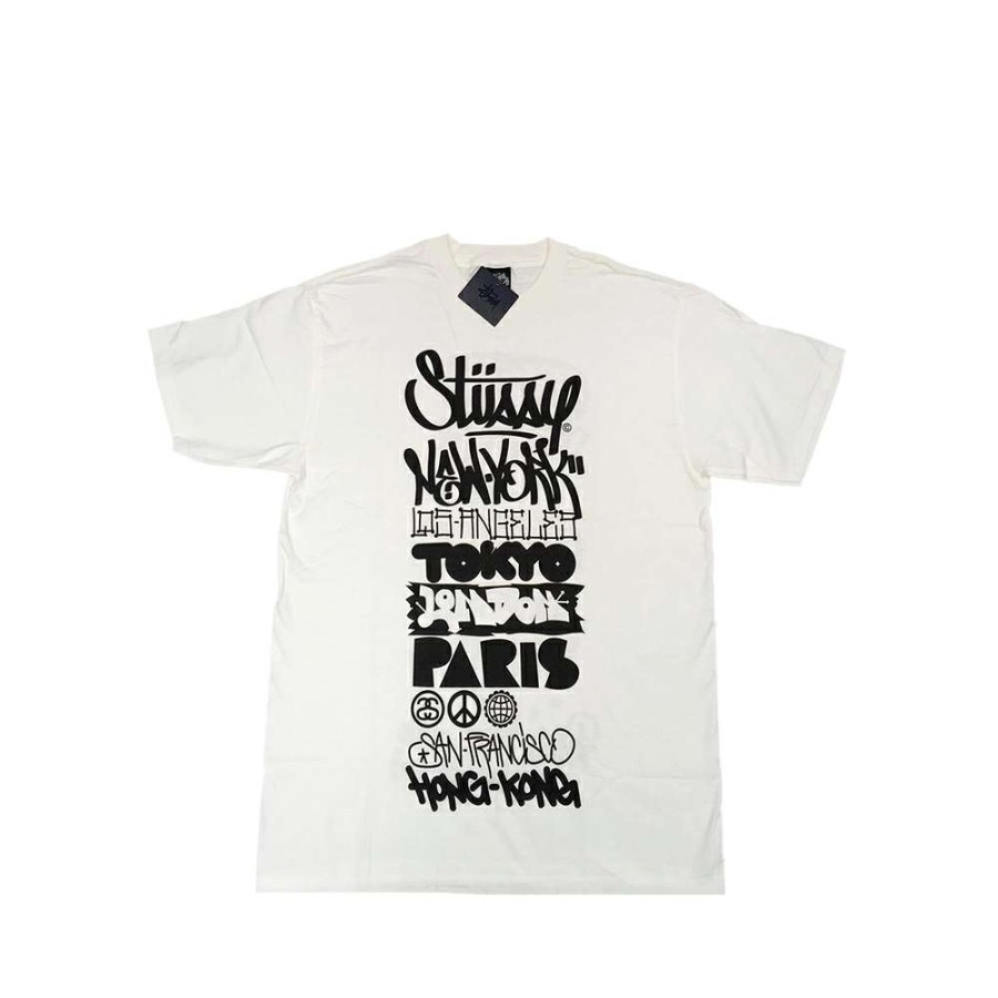 Heritage * | Stussy White Tee World Tour 2006 123 Klan Limited Edition Promotion