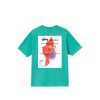 T-Shirts & Polo * | Stussy Modern Leaders Tee Green 1904690 Promotion