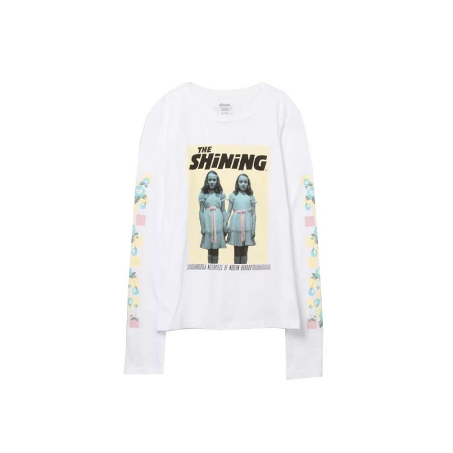 T-Shirts & Polo * | Vans X The Shining Mini Long Sleeved Shirt White Vn0A53Xhzpn Sale