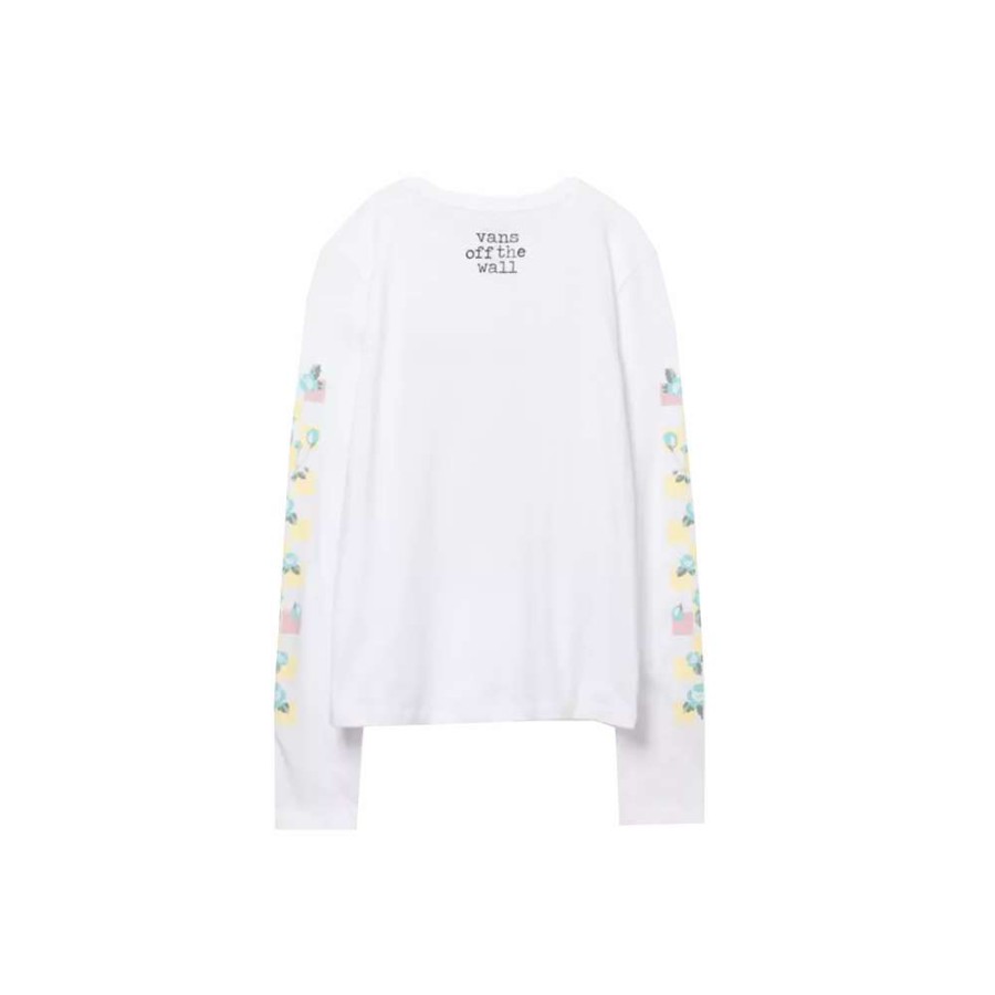 T-Shirts & Polo * | Vans X The Shining Mini Long Sleeved Shirt White Vn0A53Xhzpn Sale