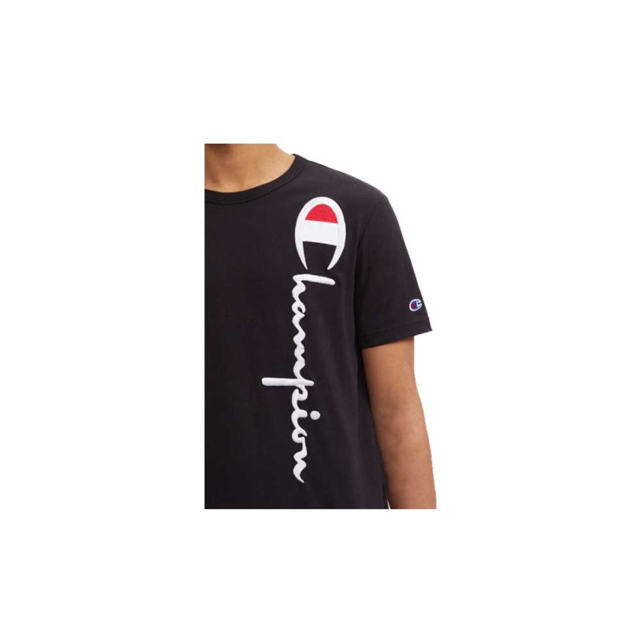 T-Shirts & Polo * | Champion Rwss Premium Crewneck T-Shirt Black 212975 Promotion