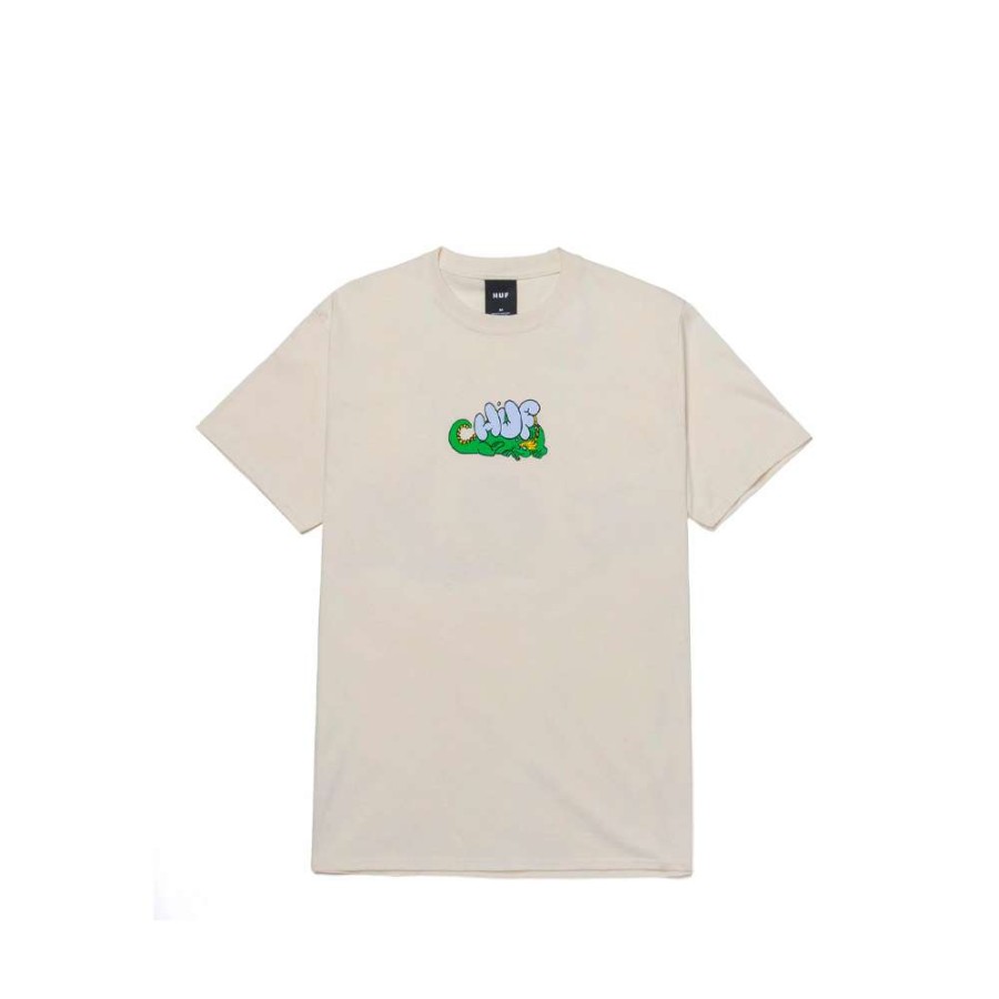 T-Shirts & Polo * | Huf Magic Dragon H S/S T-Shirt Natural Ts01650 Promotion