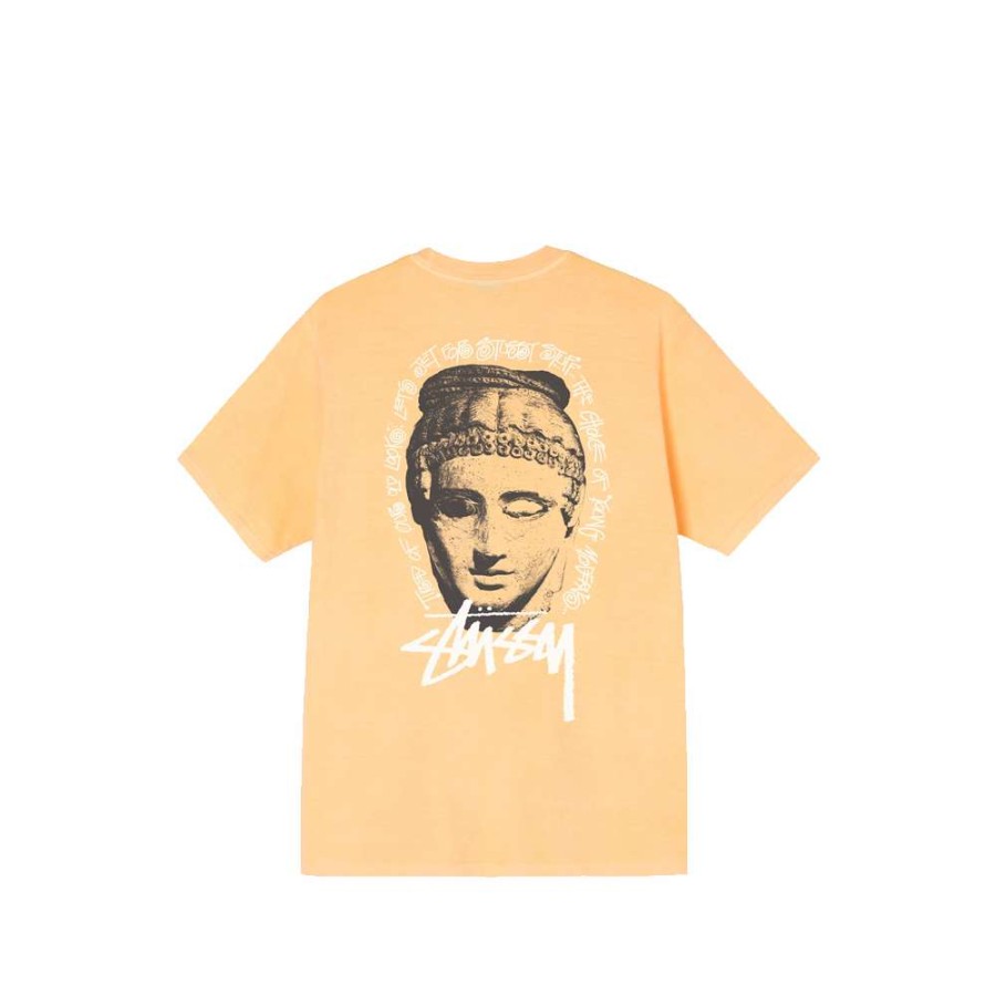 T-Shirts & Polo * | Stussy Young Moderens Tee Peach 1904753 Promotion