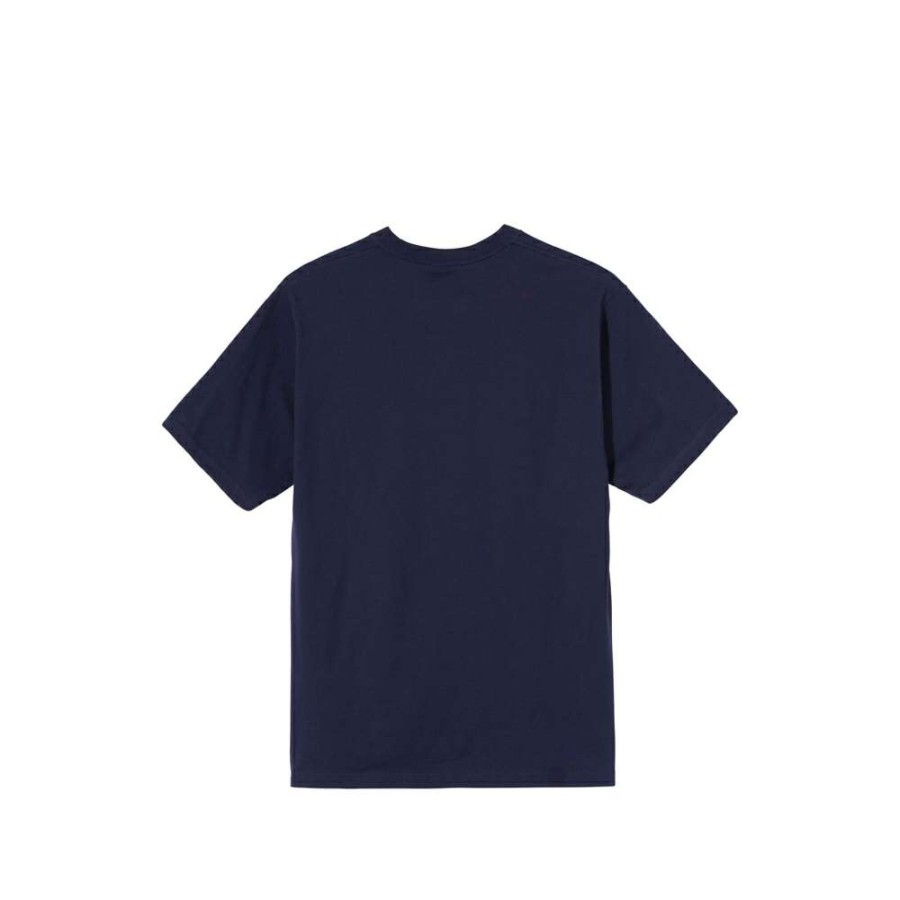 T-Shirts & Polo * | Stussy Something'S Cooking Tee Navy 1904657 Sale