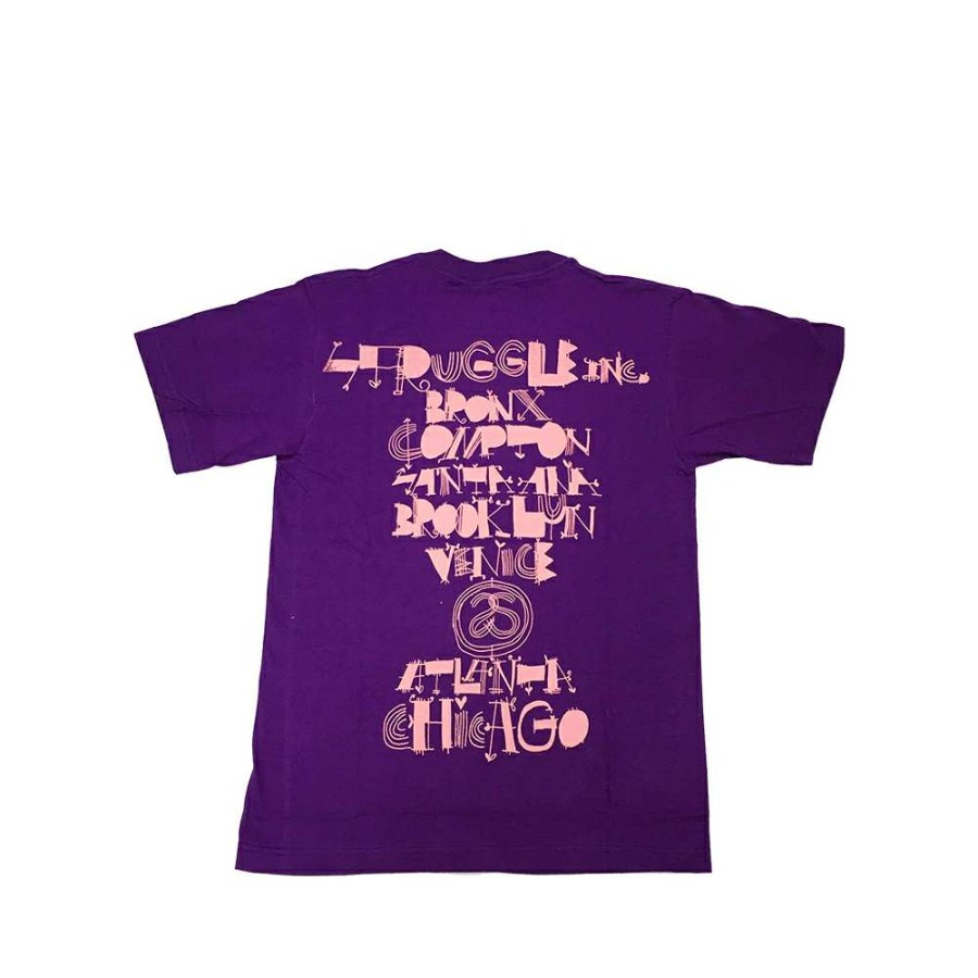 Heritage * | Stussy Purple Tee World Tour 2006 Cody Hudson S6Sc1901237 Limited Edition Discount