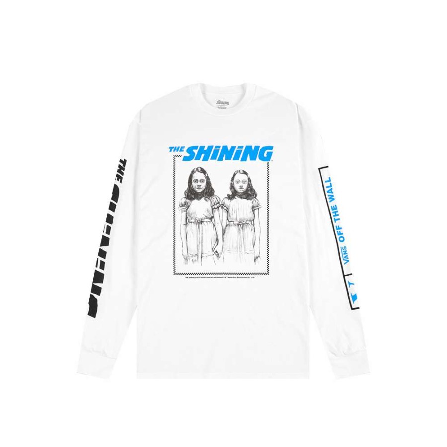 T-Shirts & Polo * | Vans X The Shining Long Sleeved Shirt White Cvn0A5432 Discount