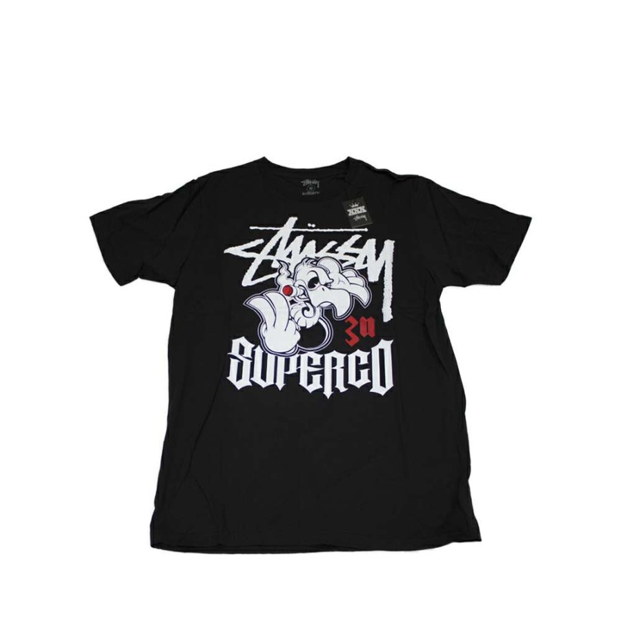 Heritage * | Stussy Sc Super Co. Black Tee Xxx Anniversary Eesc0900015 Discount