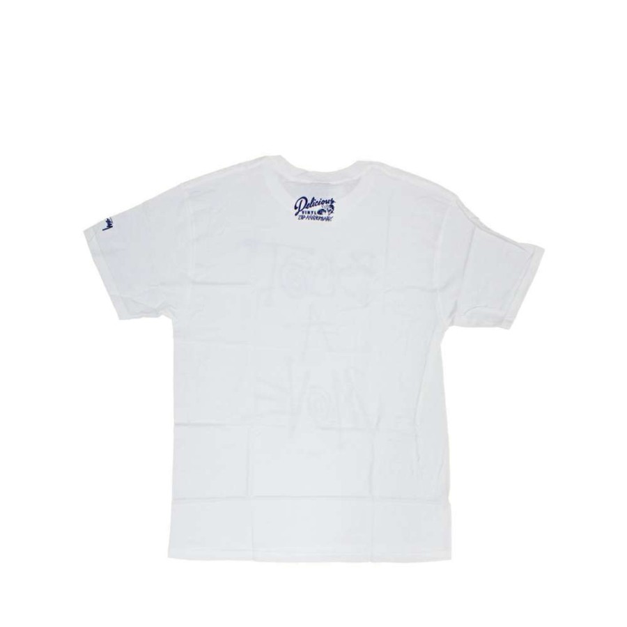 Heritage * | Stussy X Delicious Vinyl Bust A Move White Tee Limited Edition 3902374 Discount