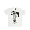 Heritage * | Stussy Sc Ss Wc World Cup White Tee Limited Edition Discount