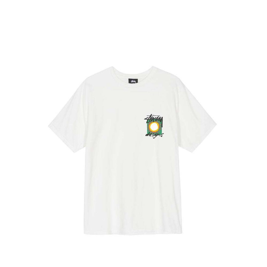 T-Shirts & Polo * | Stussy High Desert Tee Natural 1904531 Discount