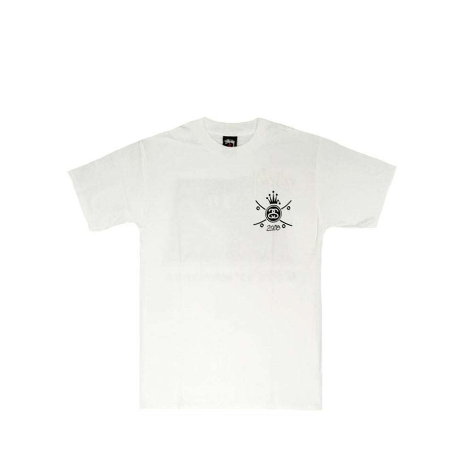 Heritage * | Stussy X Ripzinger White Sc Tour Book 3 Tee Limited Edition Fcsc1901997 Discount