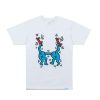 T-Shirts & Polo * | Diamond Supply Co. X Keith Haring Stand Together Tee White Discount