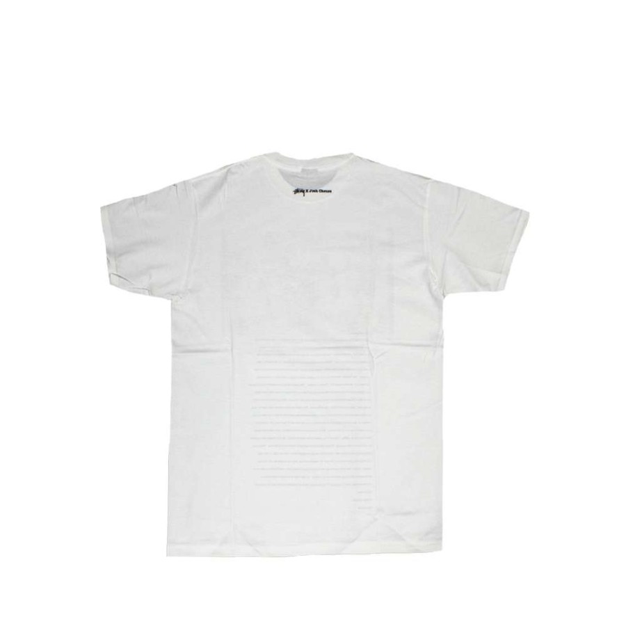 Heritage * | Stussy White Sc Ss Josh Cheuse Nhill 84 Crew Tee Limited Edition Sbsc1901515 Discount