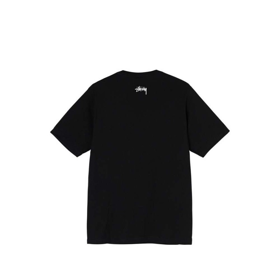 T-Shirts & Polo * | Stussy Serotonin Tee Black 1904713 Promotion