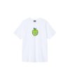 T-Shirts & Polo * | Stussy Apple Tee White 3903516 Sale