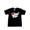 Heritage * | Stussy X Eric Haze Fat Cap Black Tee Limited Edition 190625 Sale