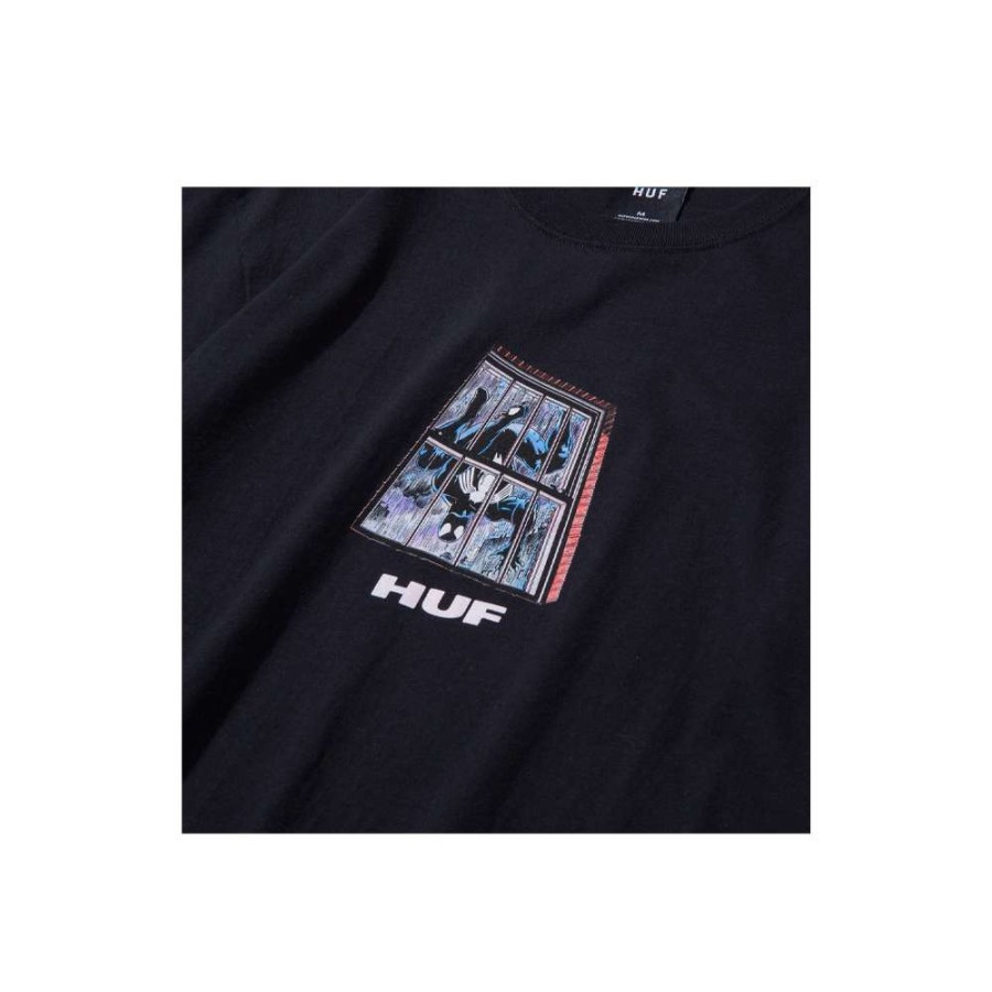 T-Shirts & Polo * | Huf Black Suit Spider-Man S/S T-Shirt Black Ts01894 Discount