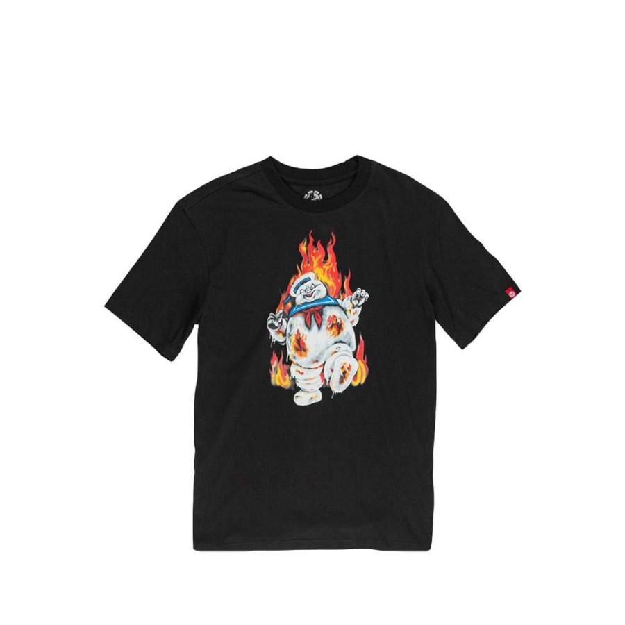 T-Shirts & Polo * | Element X Ghostbusters Inferno Ss T-Shirt Flint Black U1-Ssl2-Elf0 Promotion