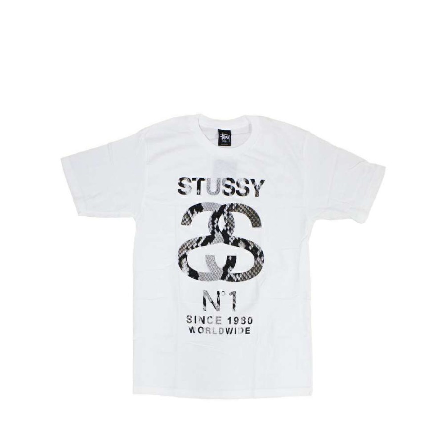 Heritage * | Stussy Customade Ss Animal White Tee Limited Edition Fgsc3902330 Promotion