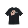 T-Shirts & Polo * | Stussy Phat S Tee Black 1904766 Promotion