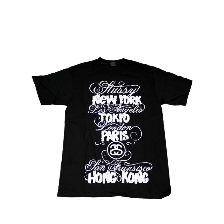 Heritage * | Stussy Black Tee World Tour 2006 Eric Elms Limited Edition Promotion