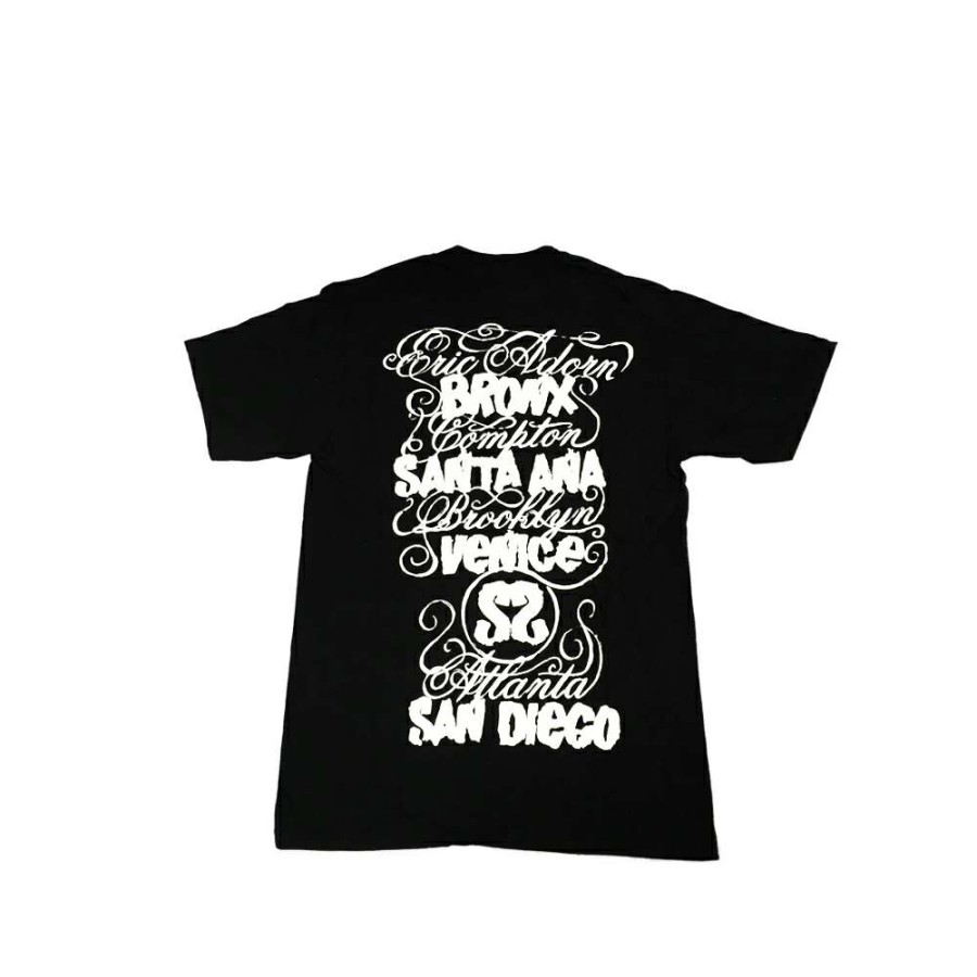 Heritage * | Stussy Black Tee World Tour 2006 Eric Elms Limited Edition Promotion