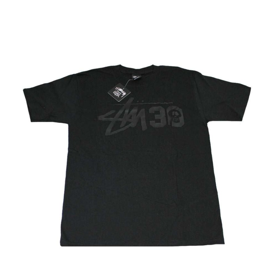 Heritage * | Stussy St Stu 30 Skull Black Tee Xxx Anniversary 1902280 Discount