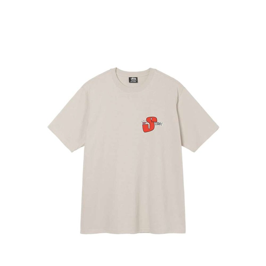 T-Shirts & Polo * | Stussy Phat S Tee Smoke 1904766 Sale