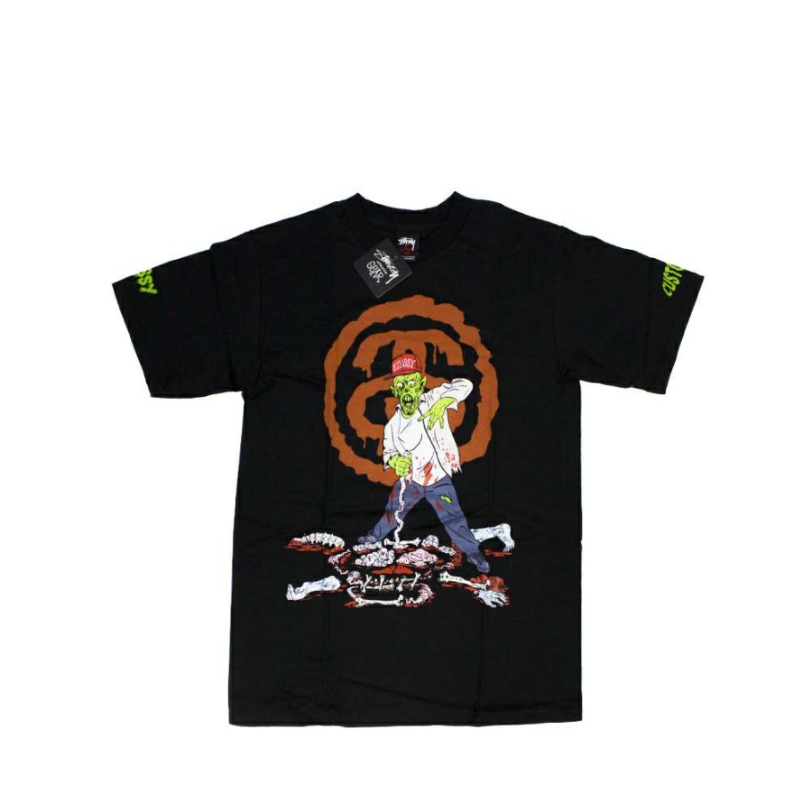 Heritage * | Stussy Customade Black Sc Zombie Tee Limited Edition Fcsc1901915 Discount