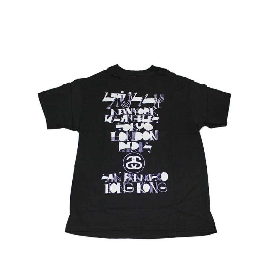 Heritage * | Stussy Black Tee World Tour 2006 Cody Hudson S6Sc1901237 Limited Edition Sale